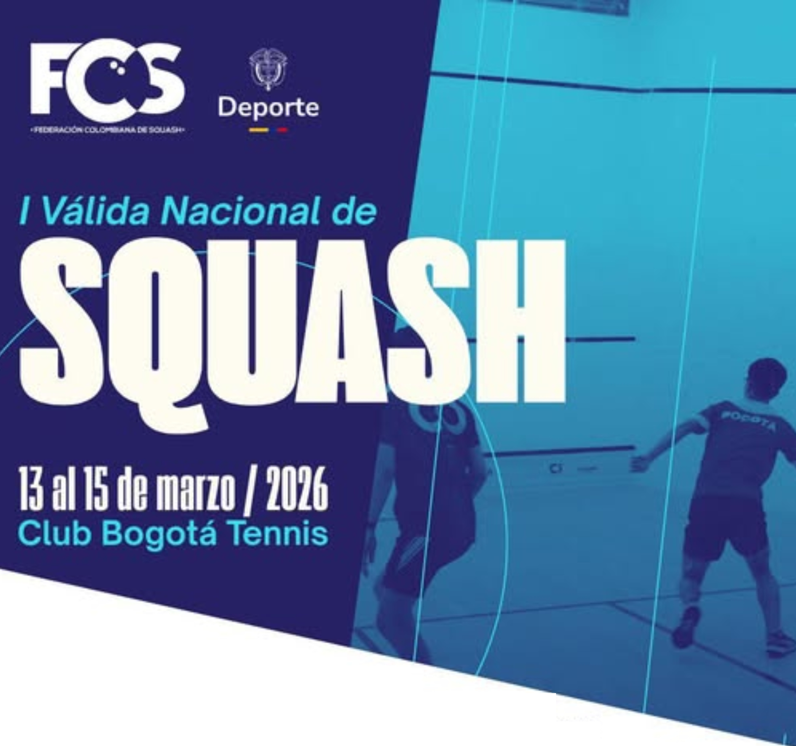 I Válida Nacional de Squash 2026